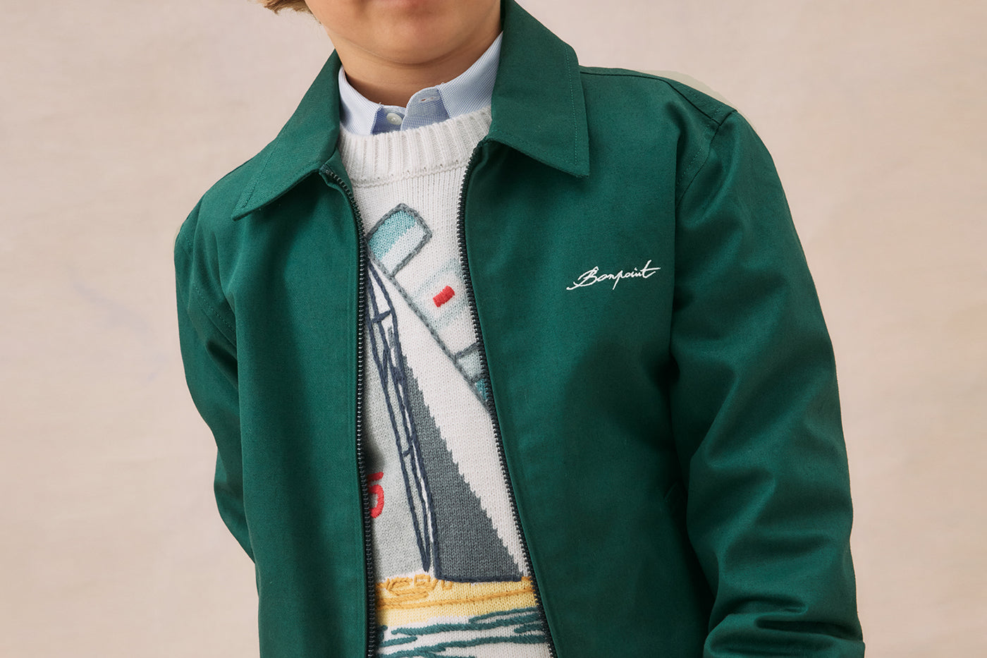 Look de niño verano 2025 Jersey barco