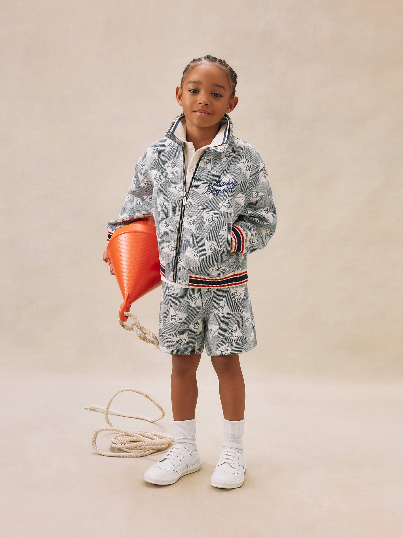 Look de niño verano 2025 Conjunto estampado