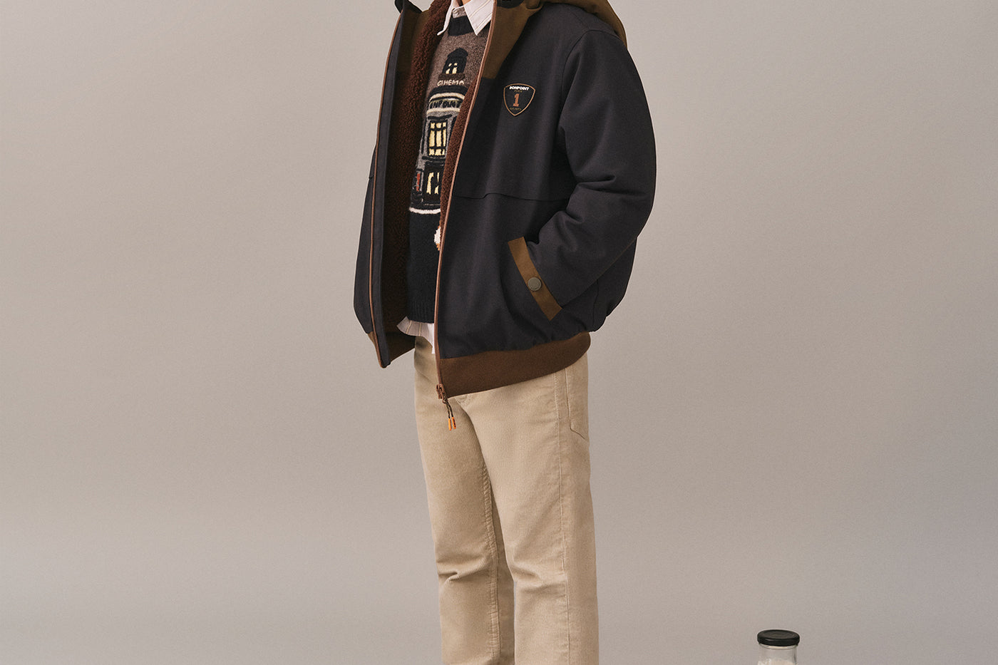 Boys' Winter 2025 Look - Bonpoint Cinema Sweater