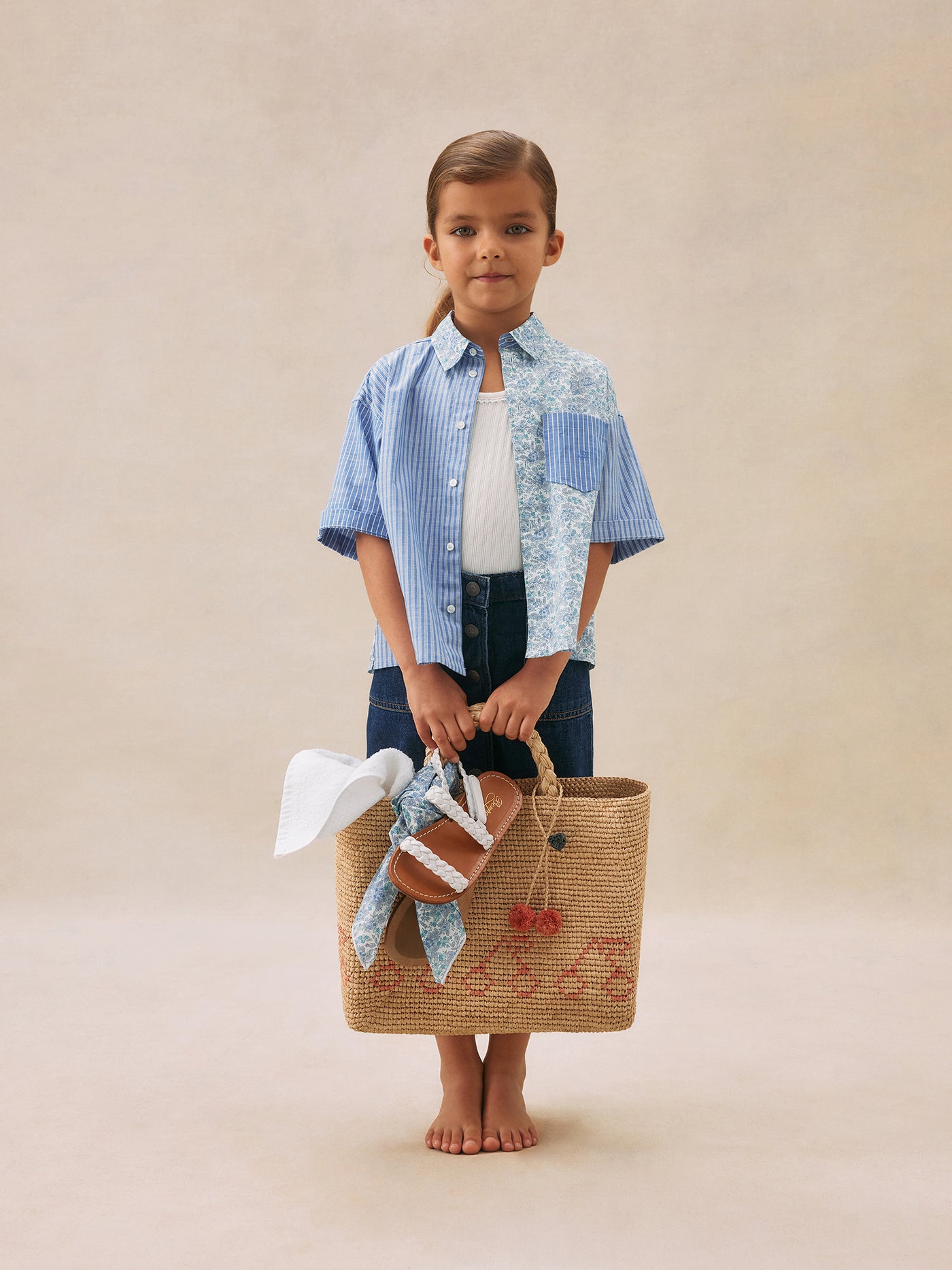 Look de niña verano 2025 Patchwork