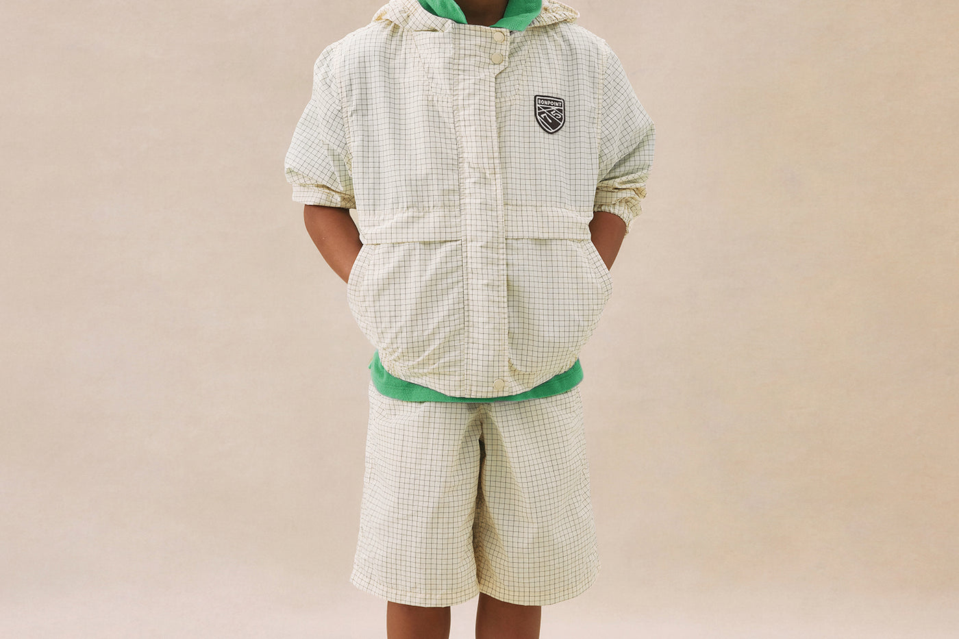 Look de niño verano 2025 Conjunto impermeable