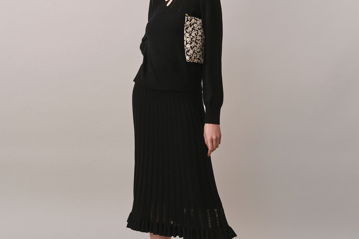 Look de mujer invierno 2025 - Conjunto de punto