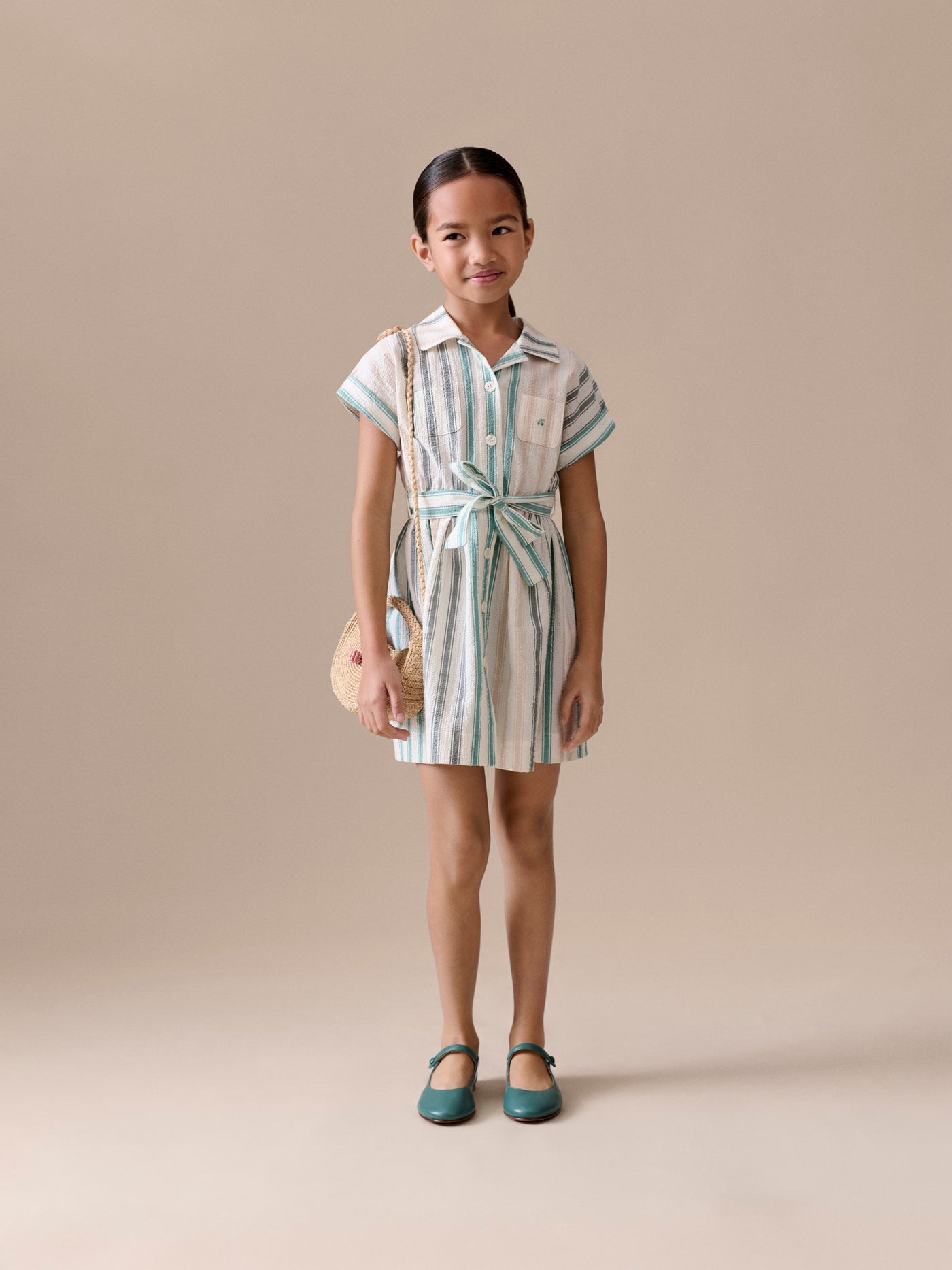 Girl's Look Summer 2026 - Striped Dress