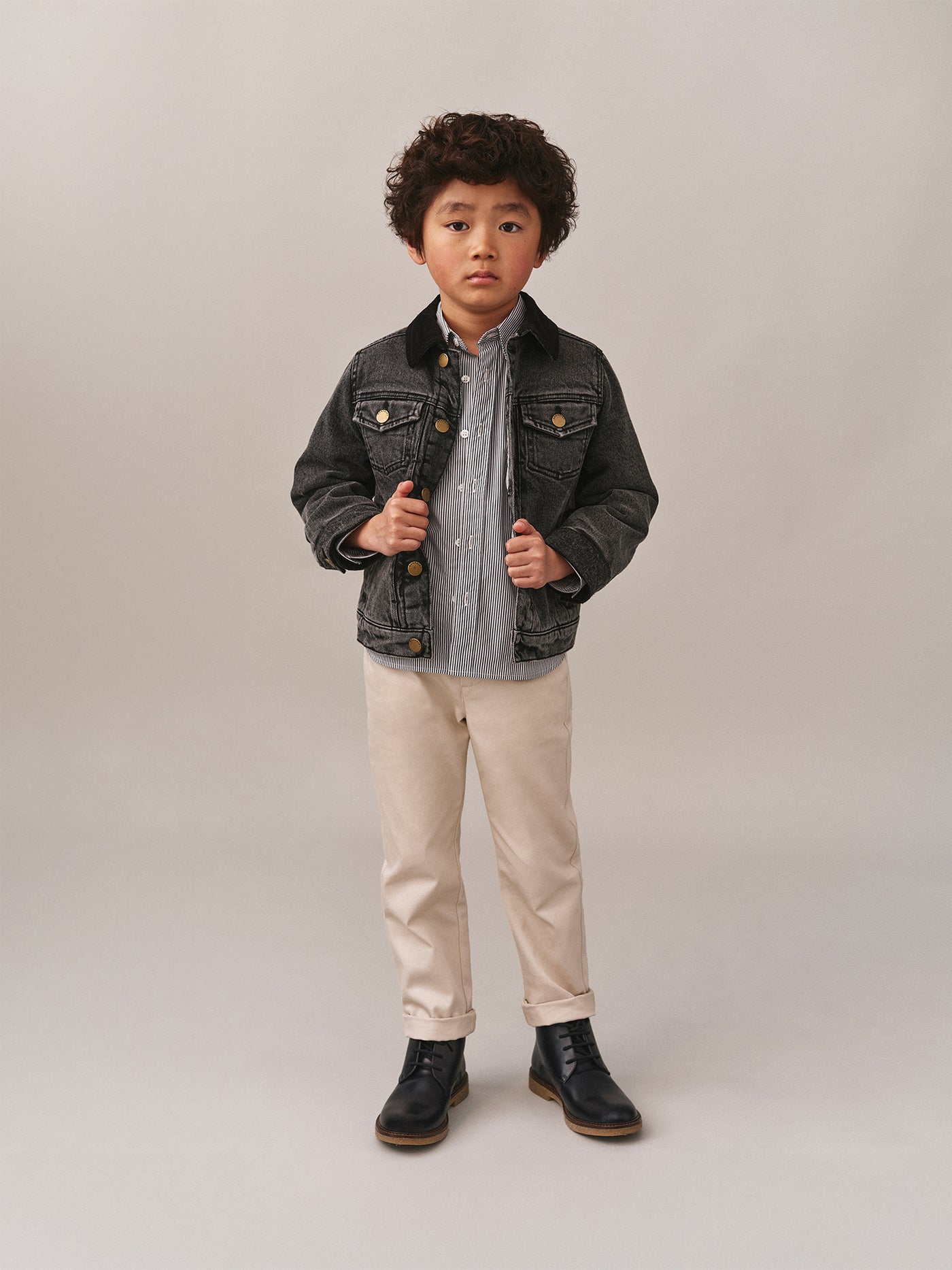 Look garçon prefall 2025 - Veste Club 1975
