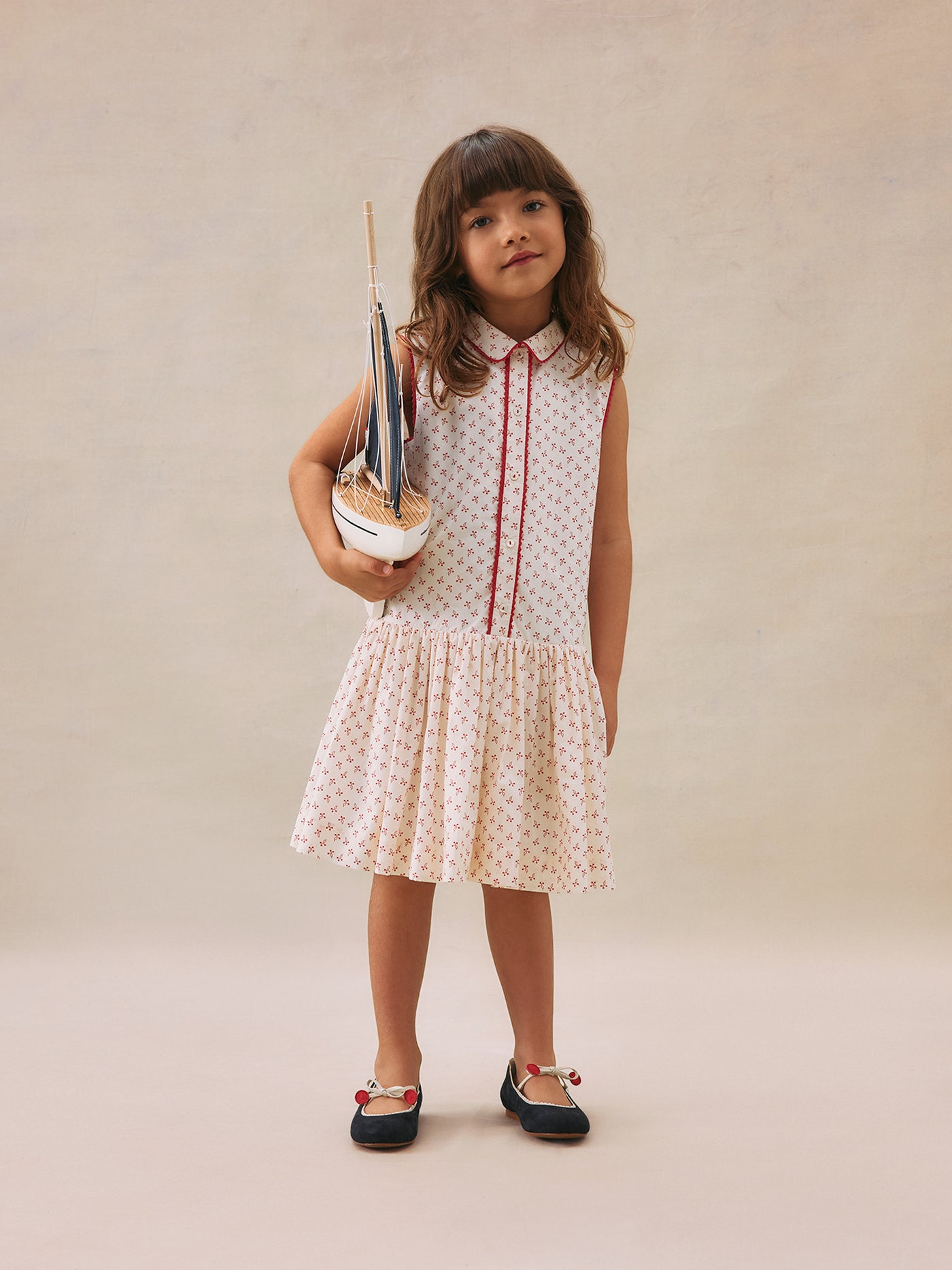 Look de niña verano 2025 Cerezas