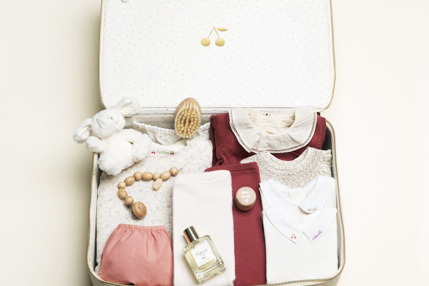 Grande valise naissance pour filles