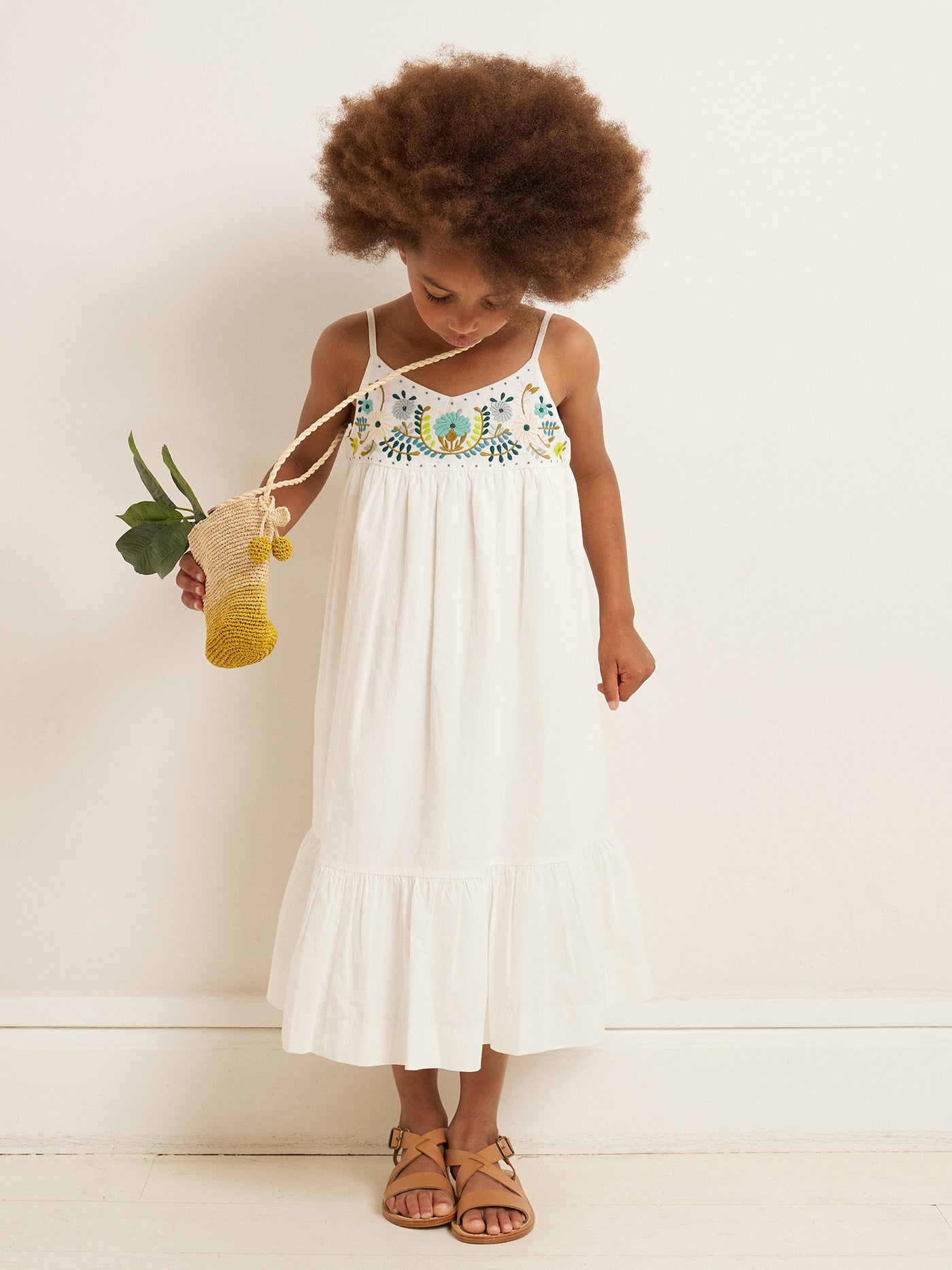 VERANO 2023 VESTIDO PALABRA DE HONOR DE NIÑA