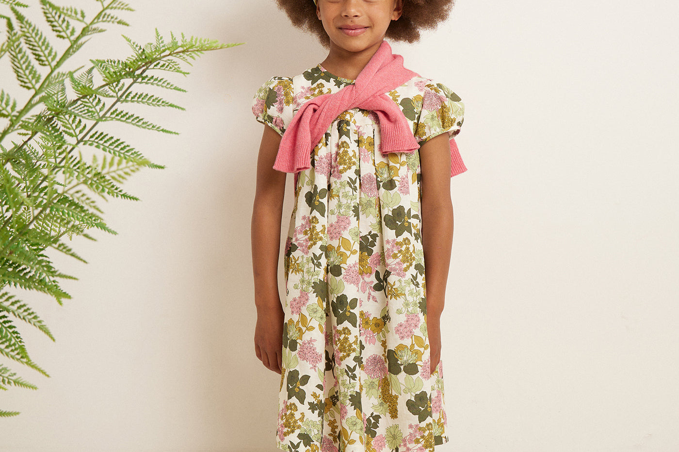 CARDIGAN ROSA DA BAMBINA ESTATE 2023