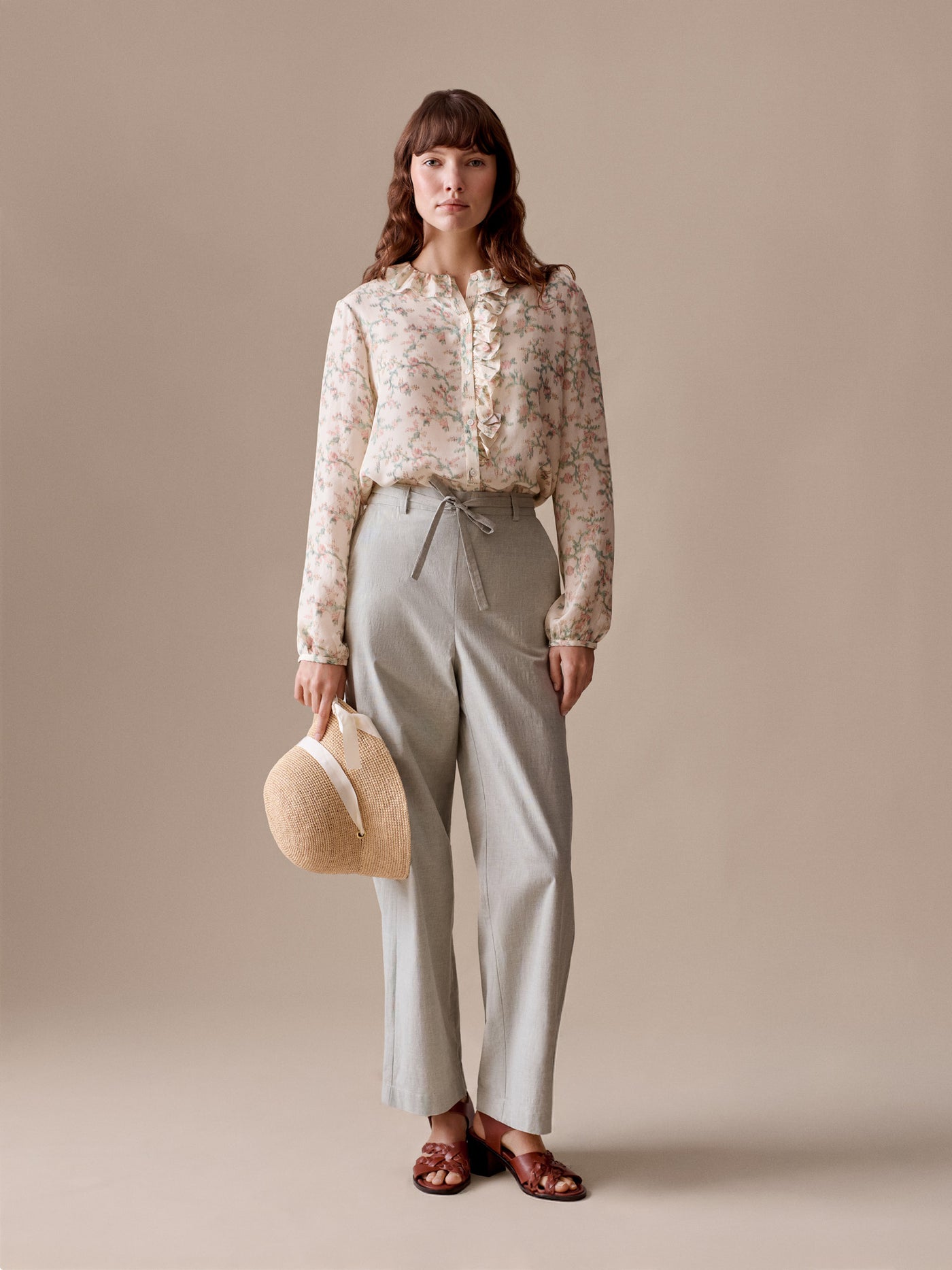 Women's Summer 2026 Look - Silk Blouse