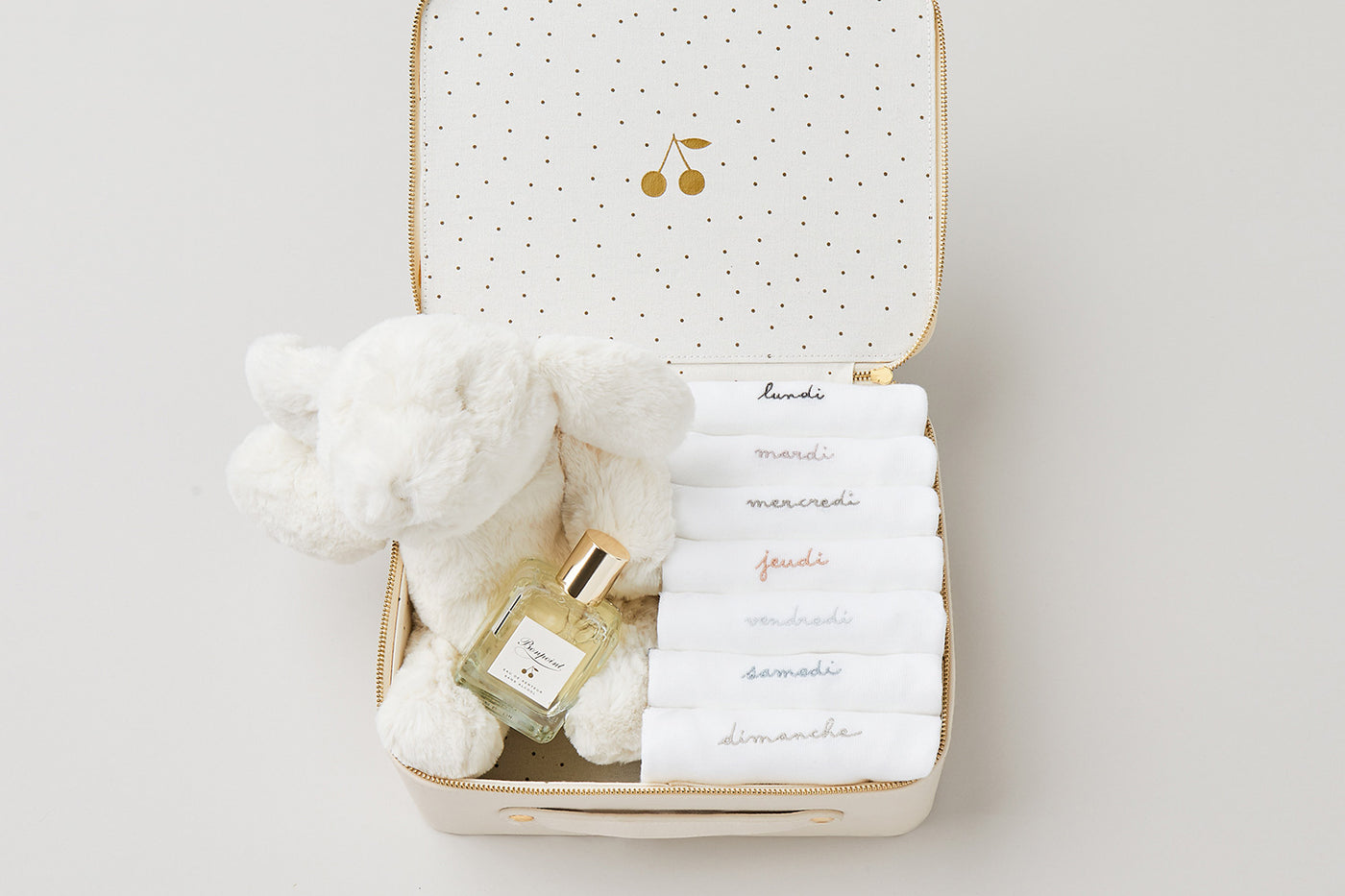 Valise Naissance Semainier de bodys manches longues