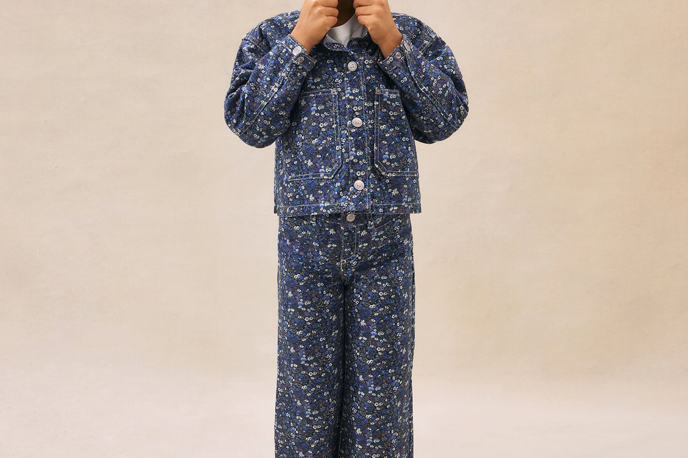 Look fille été 2025 Ensemble en denim