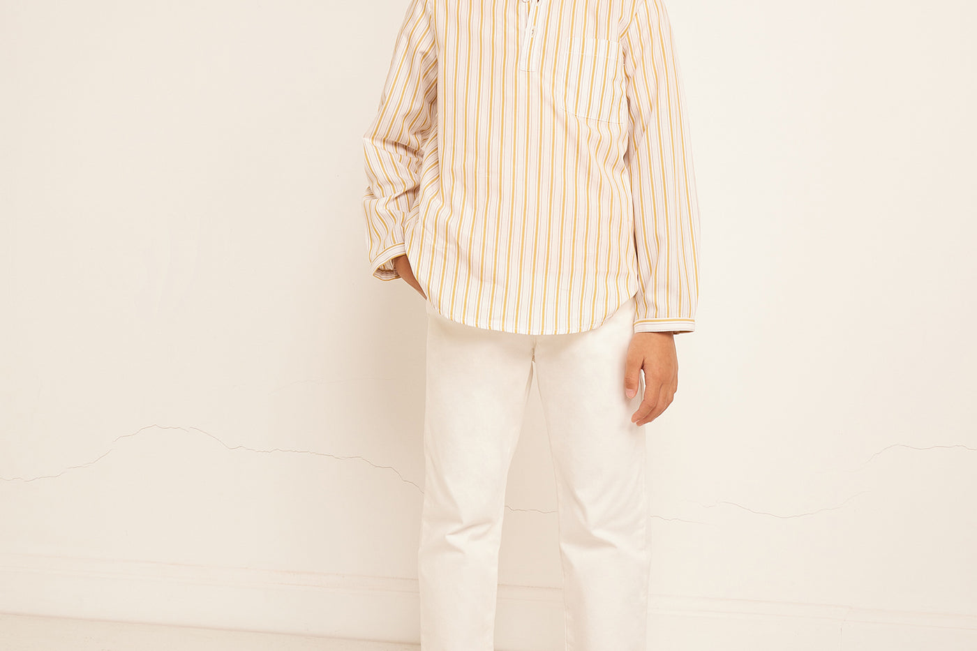 SUMMER 2023 BOY'S LOOK STRIPED SHIRT