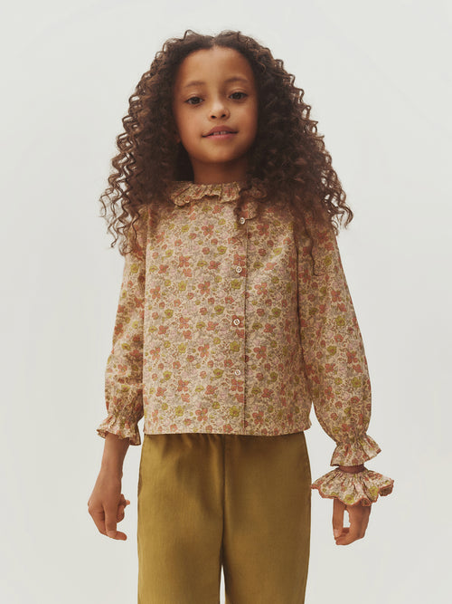 Blouse Melusina en tissu Liberty en coton biologique