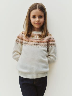 Jersey Mirela de jacquard bordado