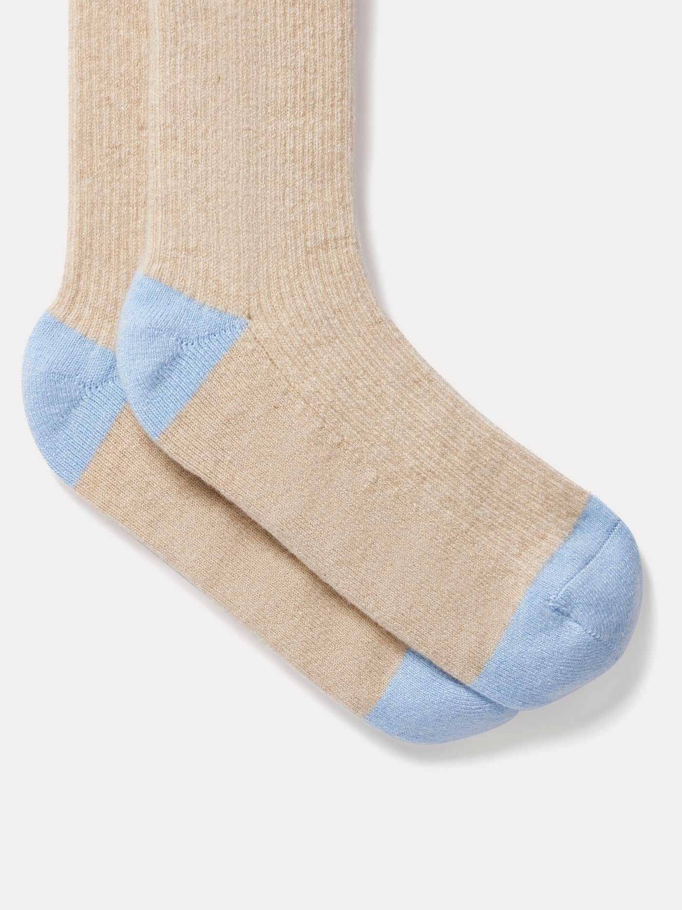 Bonpoint x Guest in Residence Loran Cashmere Socks in Sand