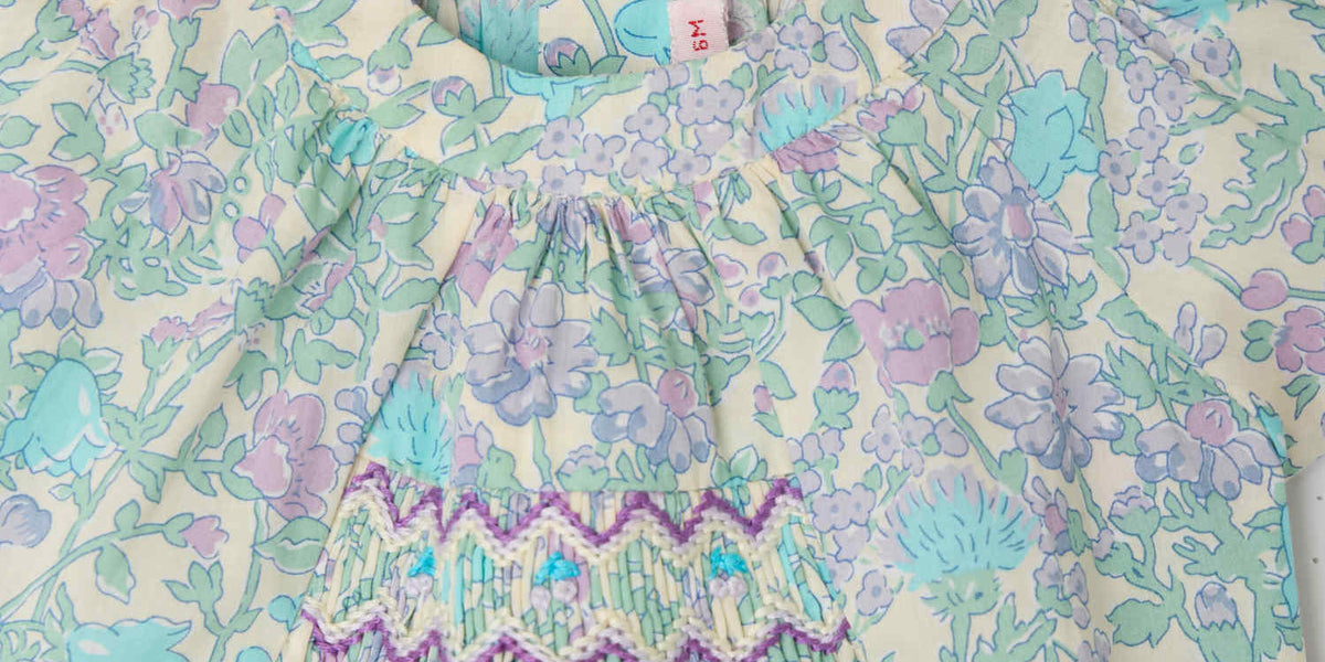 Robe Bébé Bonpoint Brodée Main - Taille 12 Mois, Multicolore, Neuve Avec étiquettes
