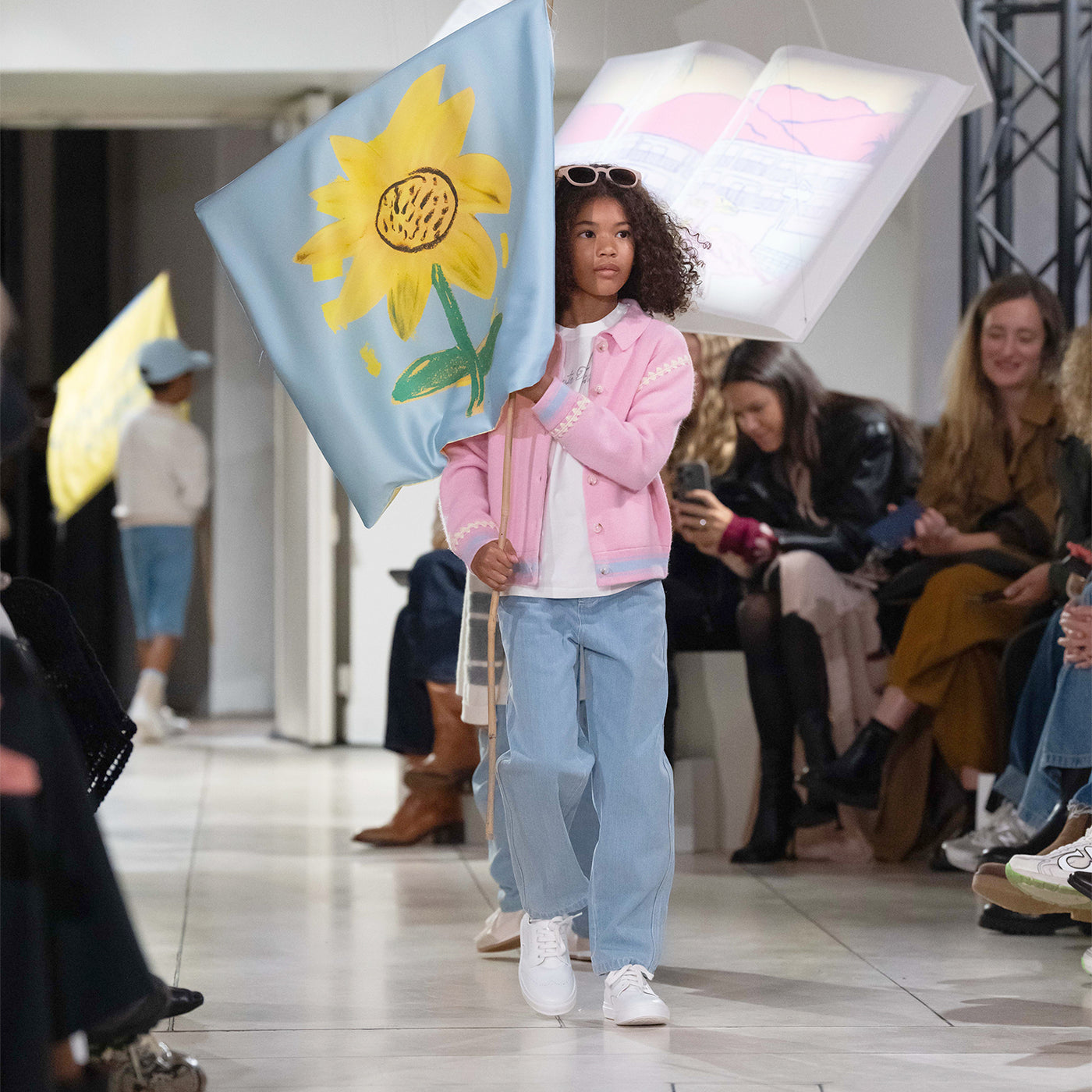 Bonpoint x Guest in Residence Girl's Look - Cashmere Jacket