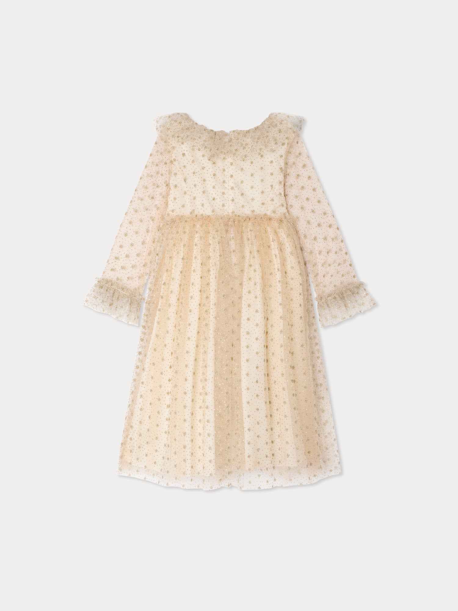 Junya tulle dress with lining • Bonpoint