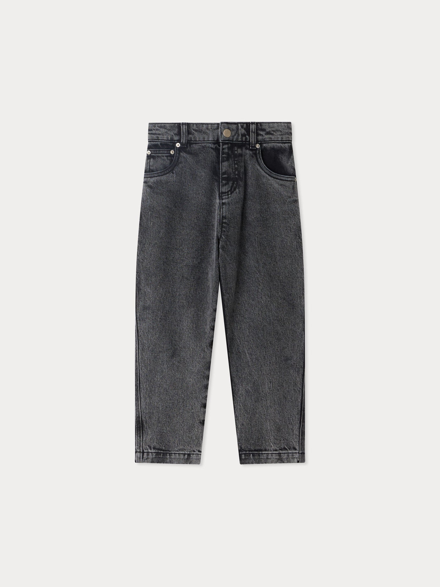 Eliott black organic cotton denim pants