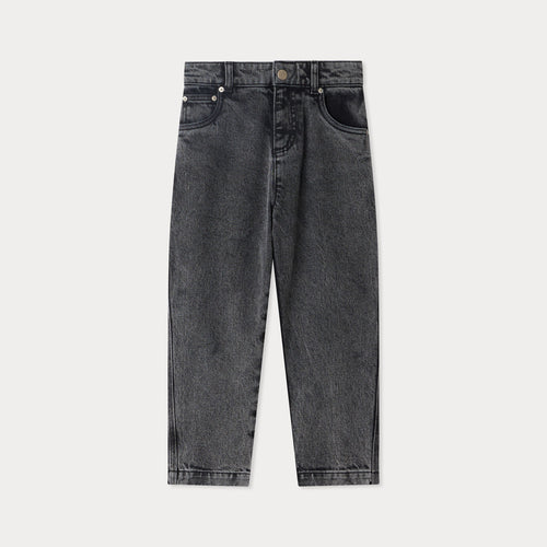 Eliott black organic cotton denim pants