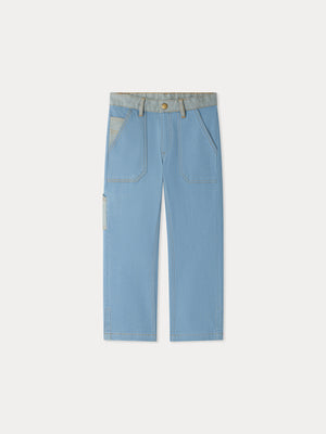 Gael Jeanshose mit weitem Bein aus Bio-Baumwolle