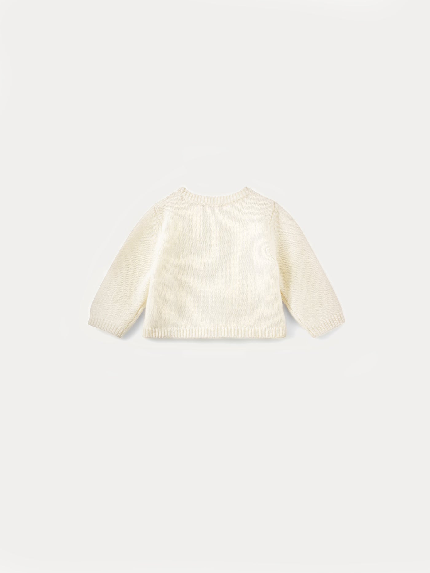 Cashmere Baby cardigan milk white