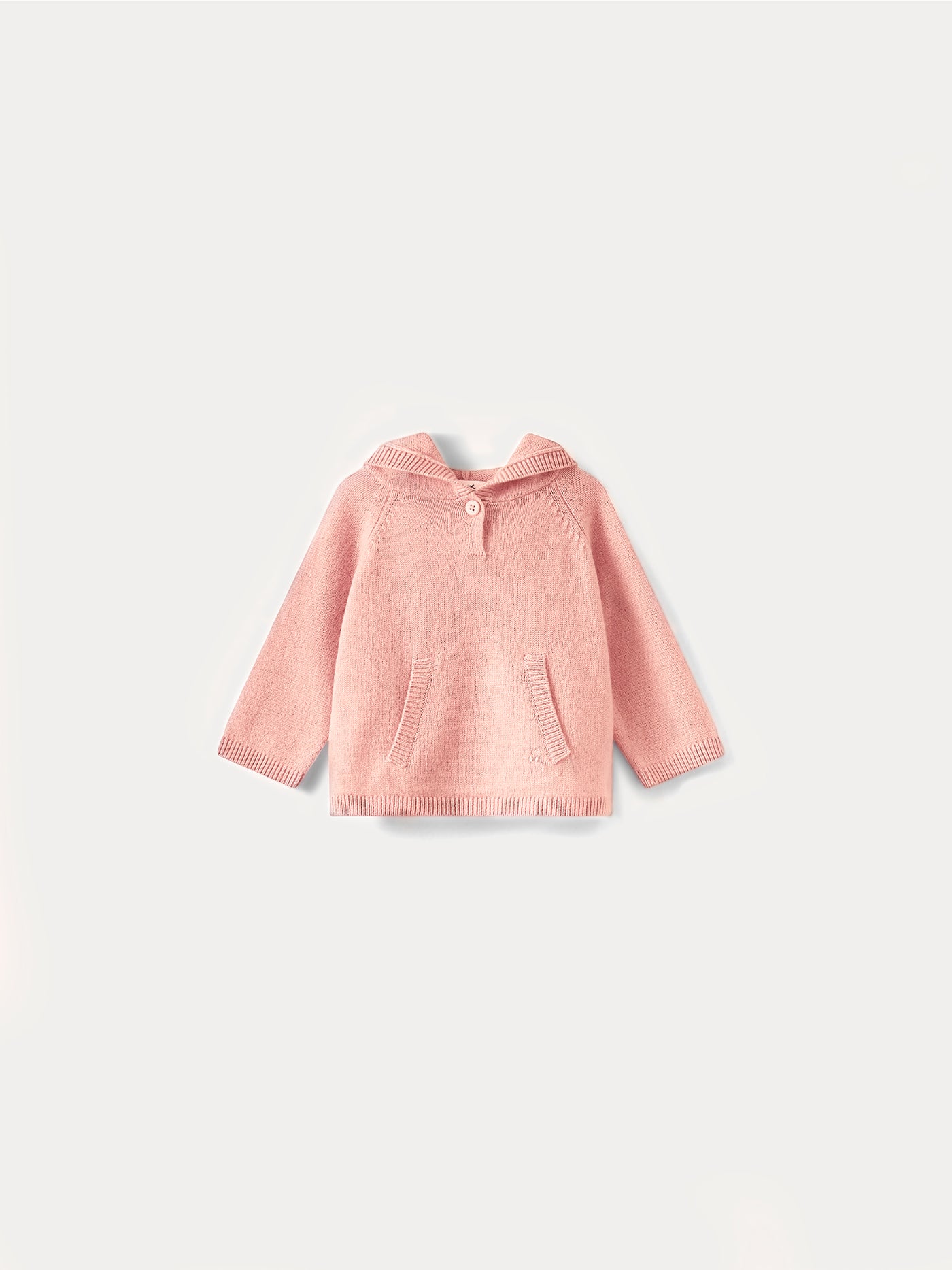 Maglia neonato Cashmere rosa sfumato