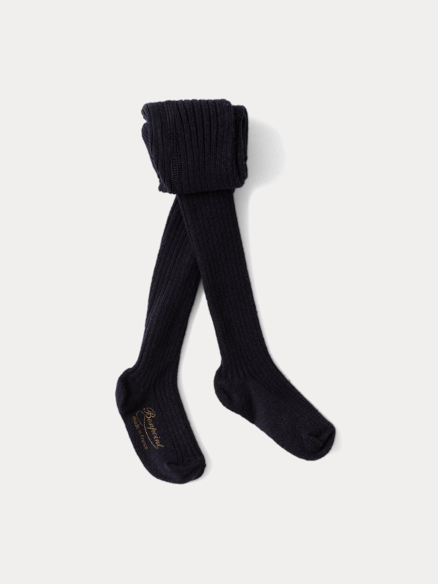 Babystrumpfhose aus Kaschmir, Marineblau