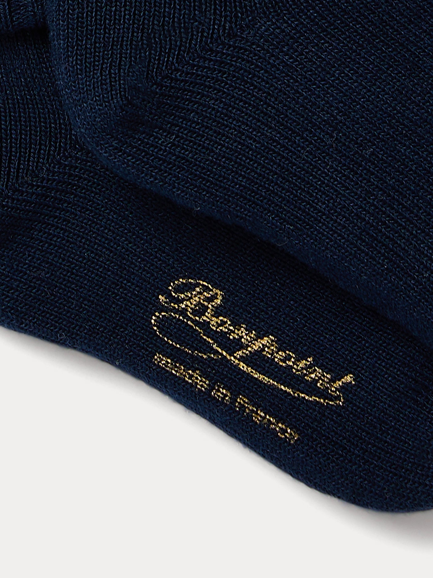 Baby cotton navy socks