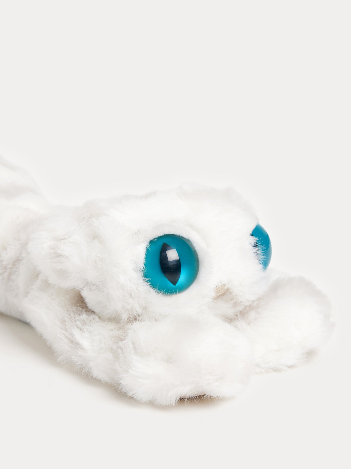 Chat cuddly toy light grey
