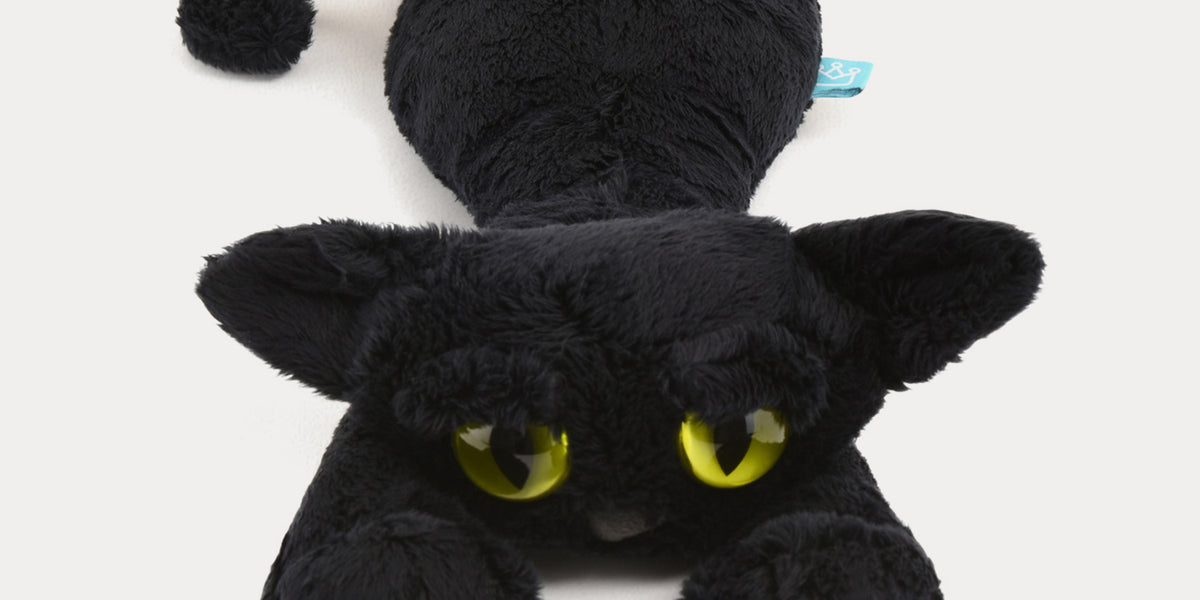 Peluche Gatto Nero 35 cm