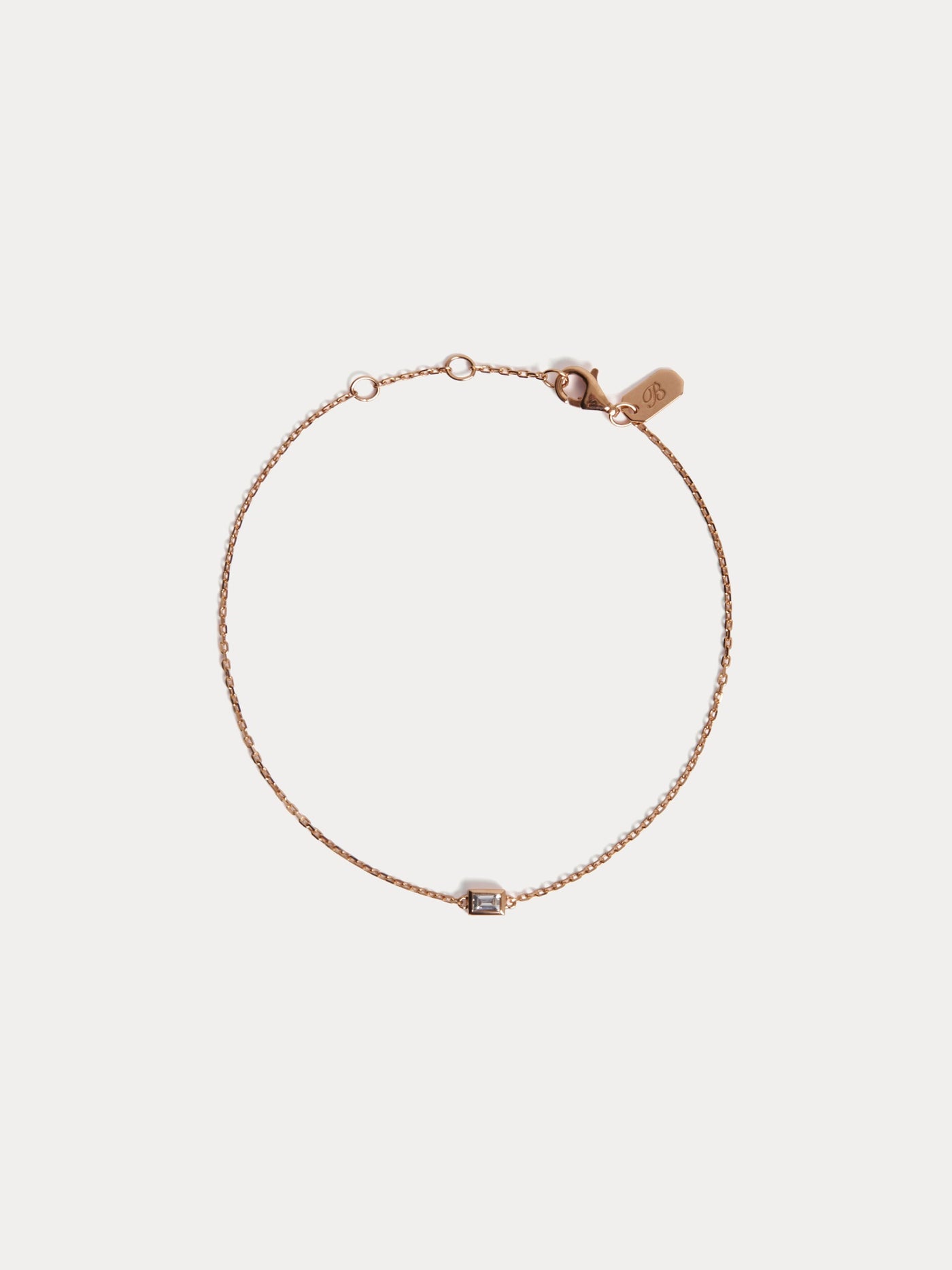 Adult Rose Gold and Diamond Bracelet