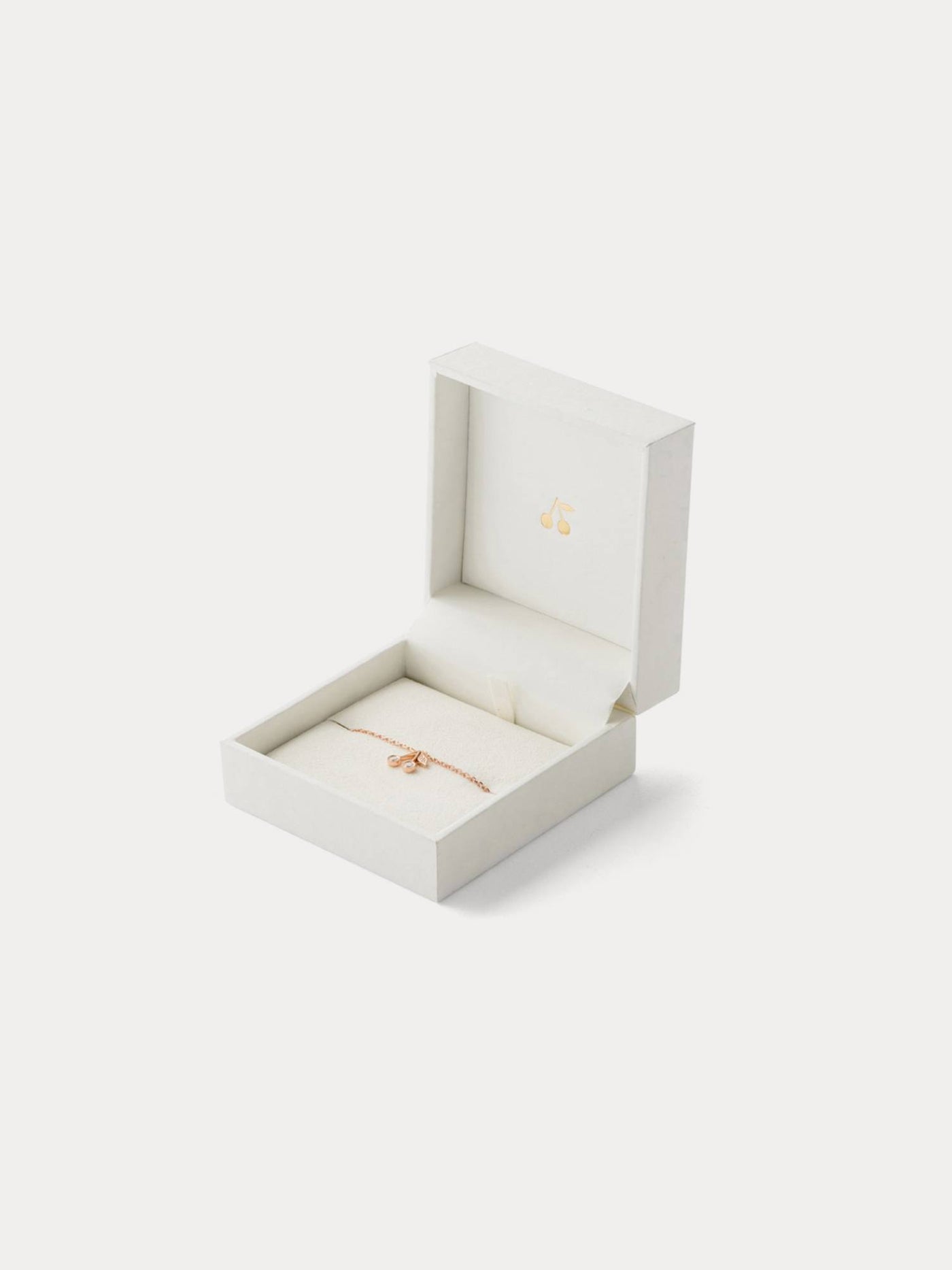 Bonpoint x Stone cherry child's bracelet pink gold