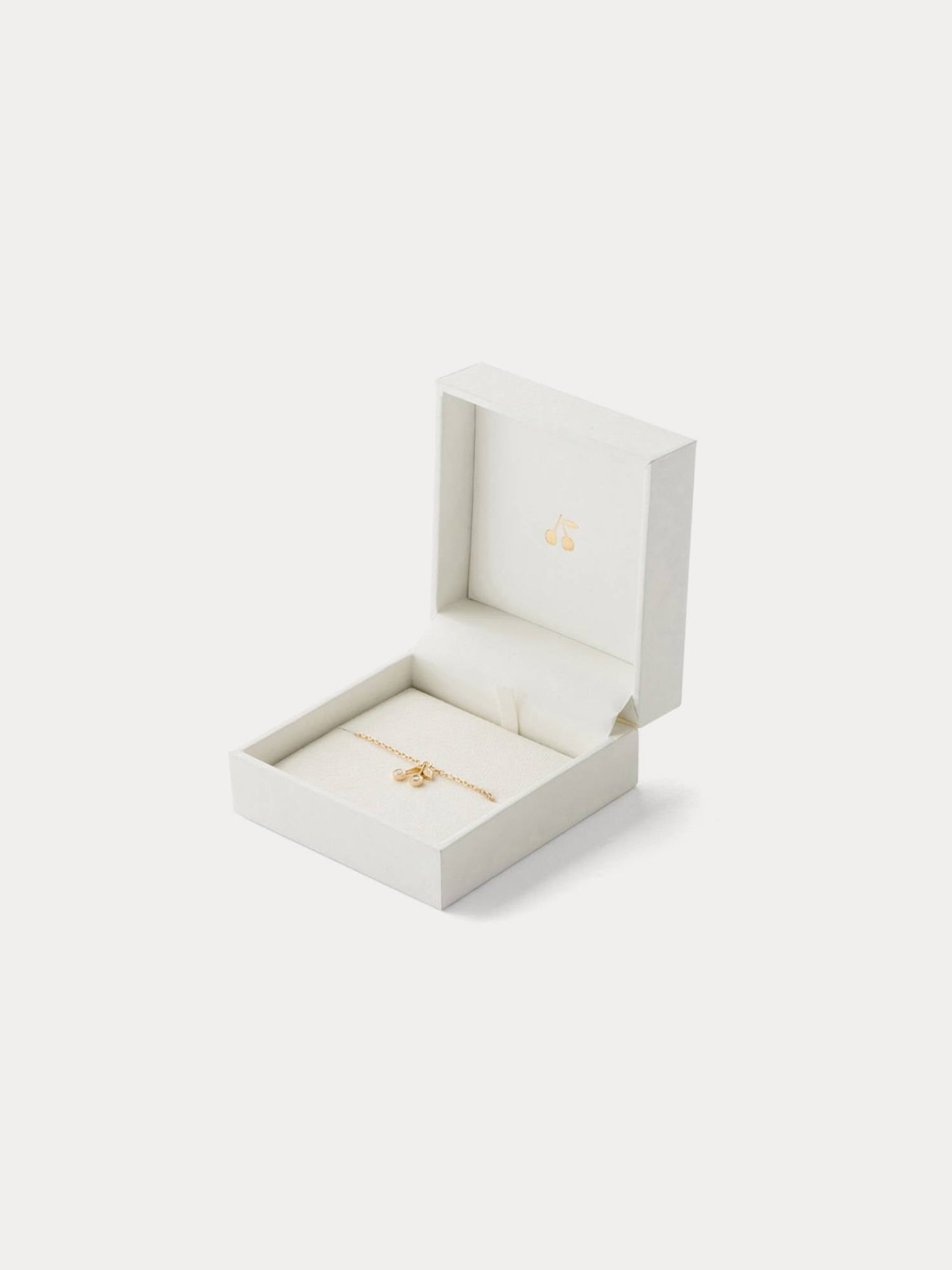 Bonpoint x Stone cherry child's bracelet yellow gold