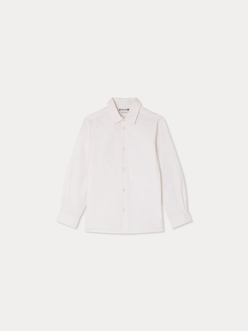 Aristote-Hemd Ton-in-Ton Kirsch-Jacquard