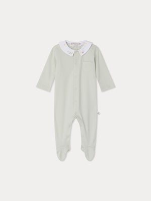Pyjama Tilouan mouettes brodées main en coton biologique