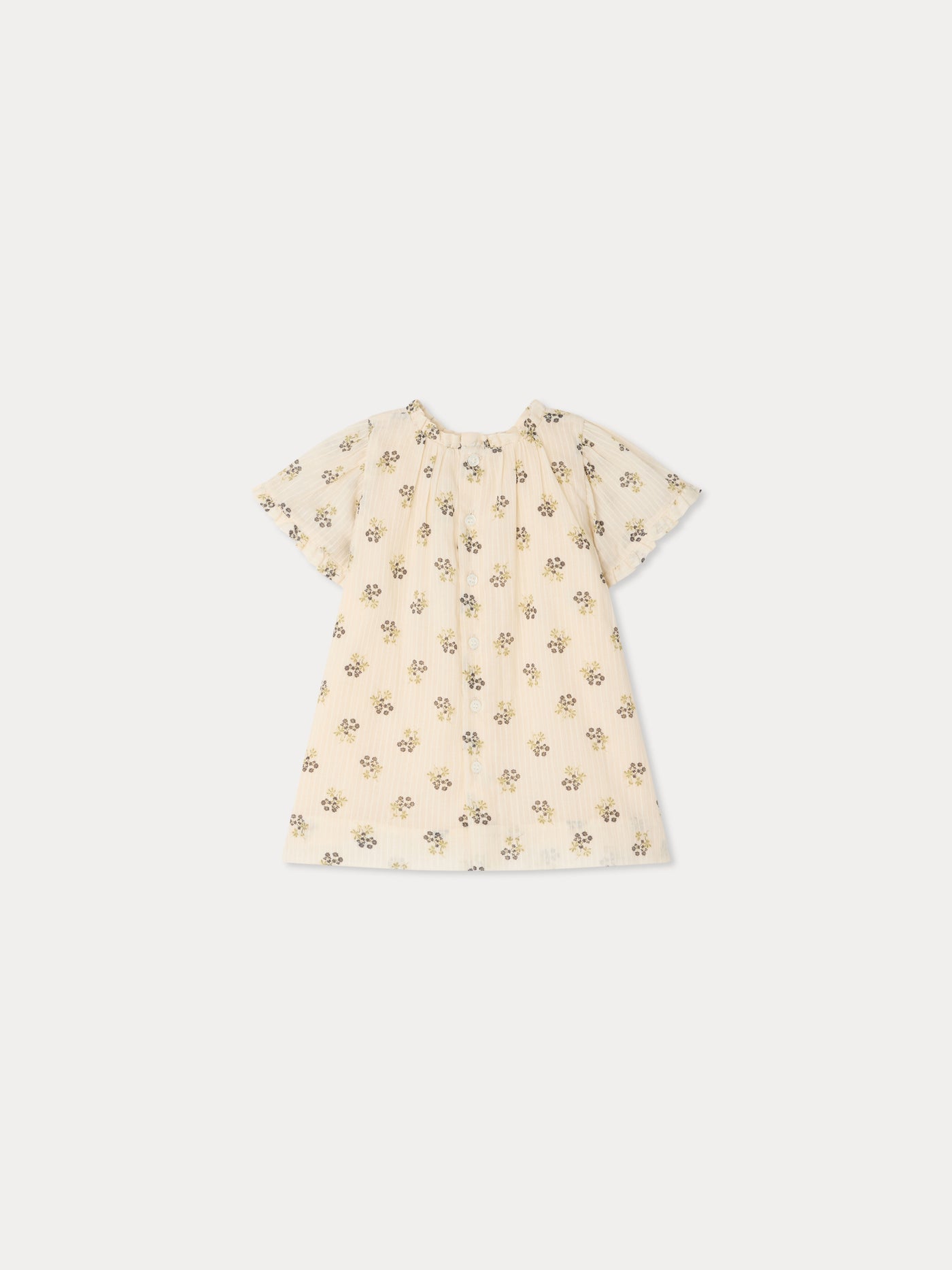 Robe Lucie en coton dobby biologique