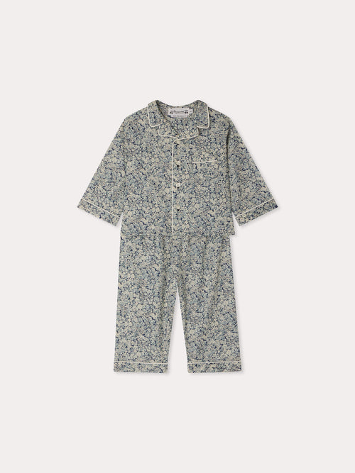 Pyjama chemise Badinerie en tissu Liberty en coton biologique