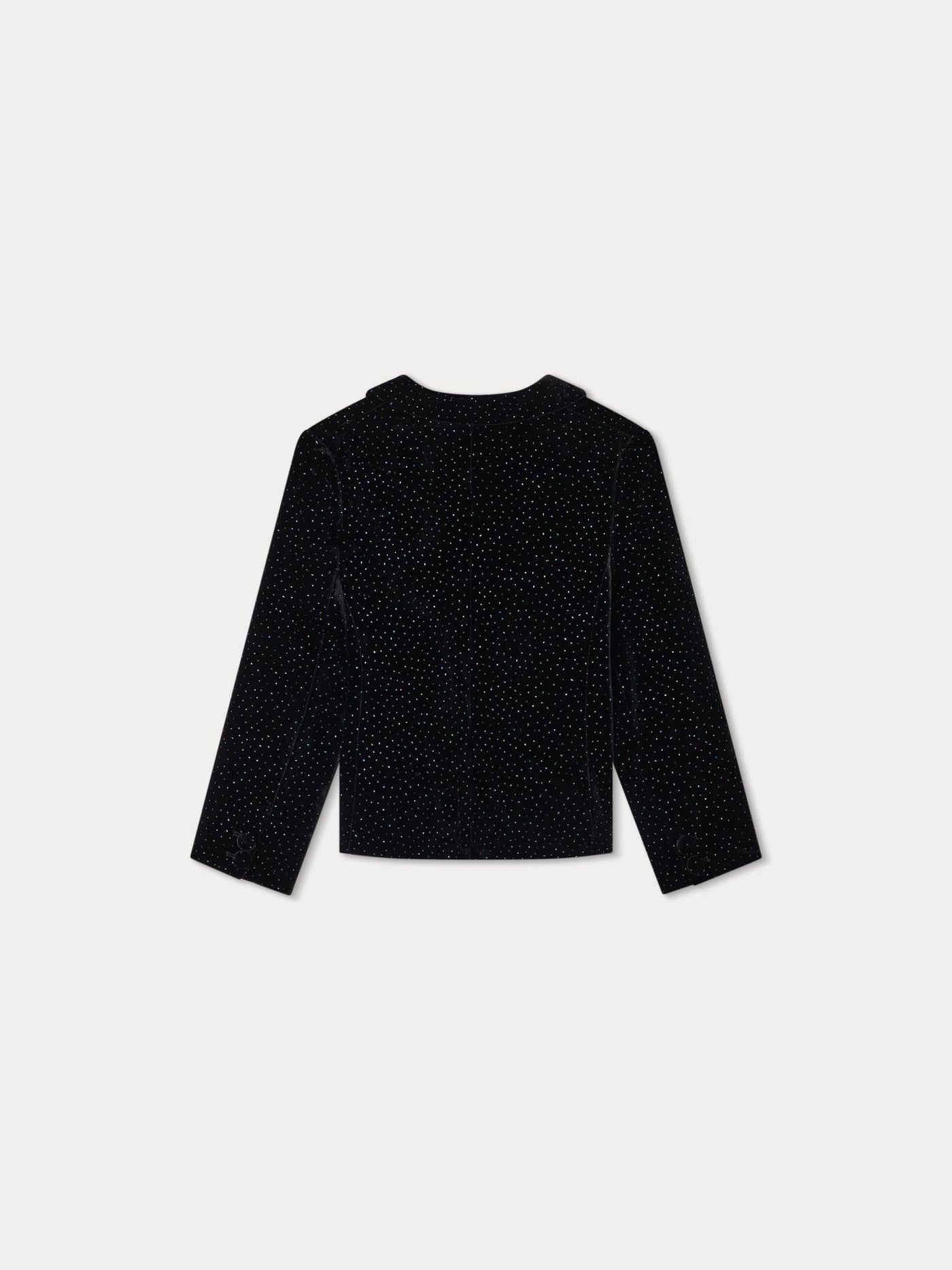 Giada Seidenveloursjacke