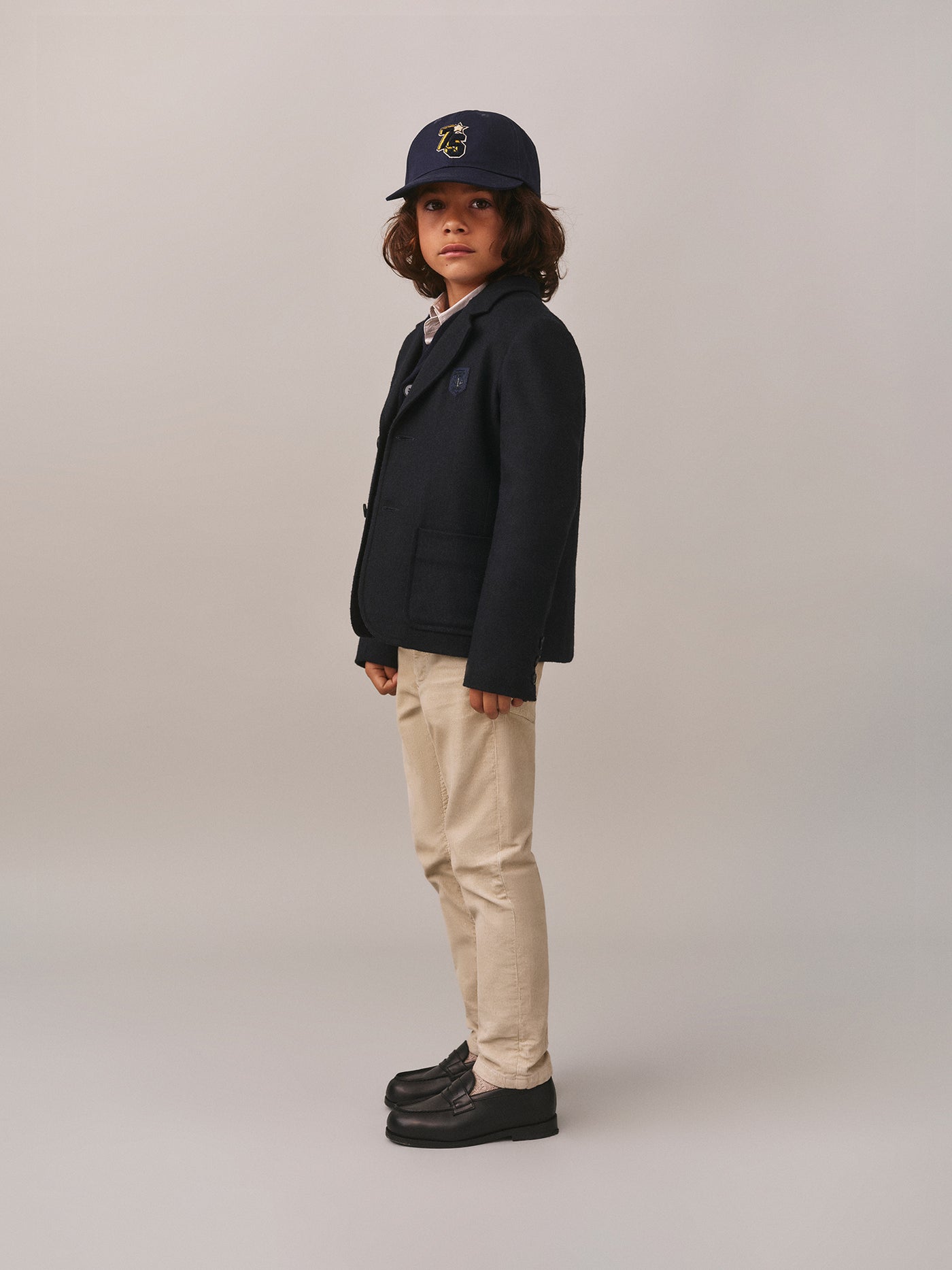 Gregoir Jacke mit Brustabzeichen