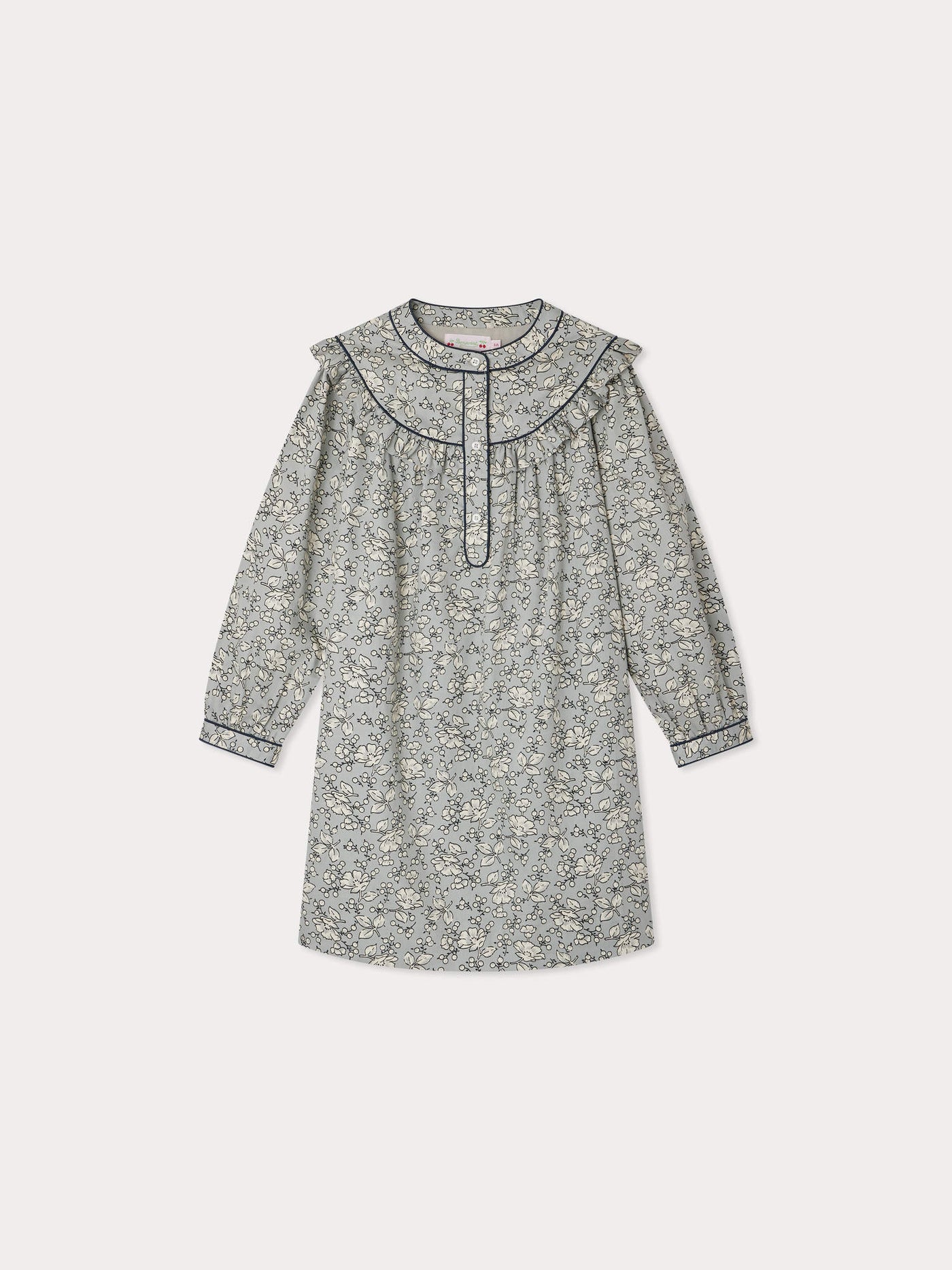 Robe à volants Jacinta en coton biologique
