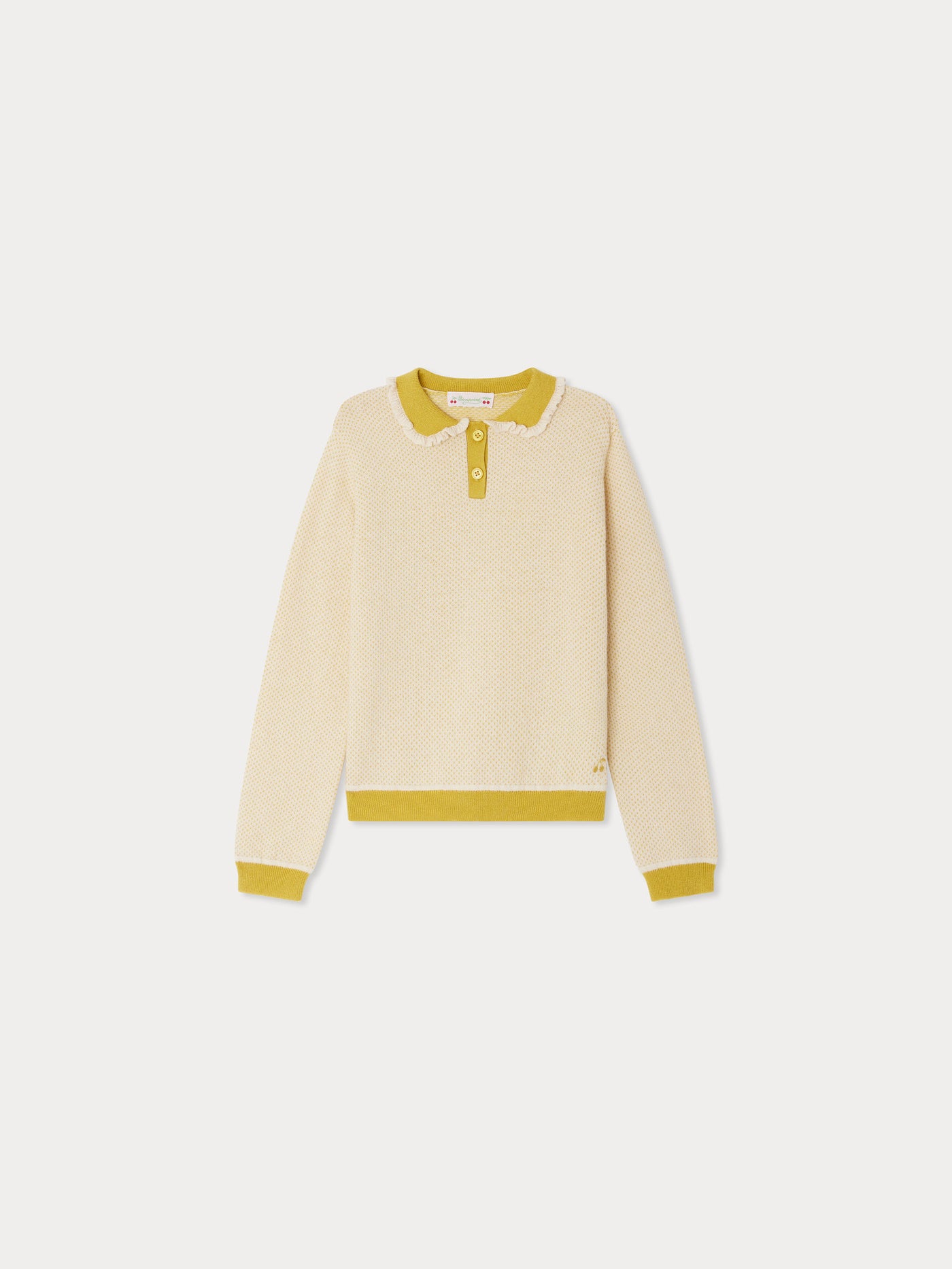 Jrynja sweater with gathered collar