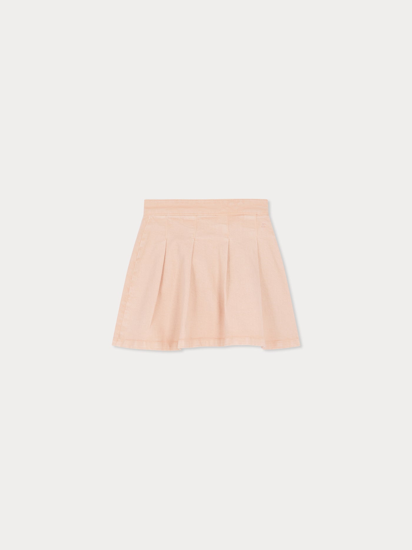 Jedda pleated skirt in organic cotton