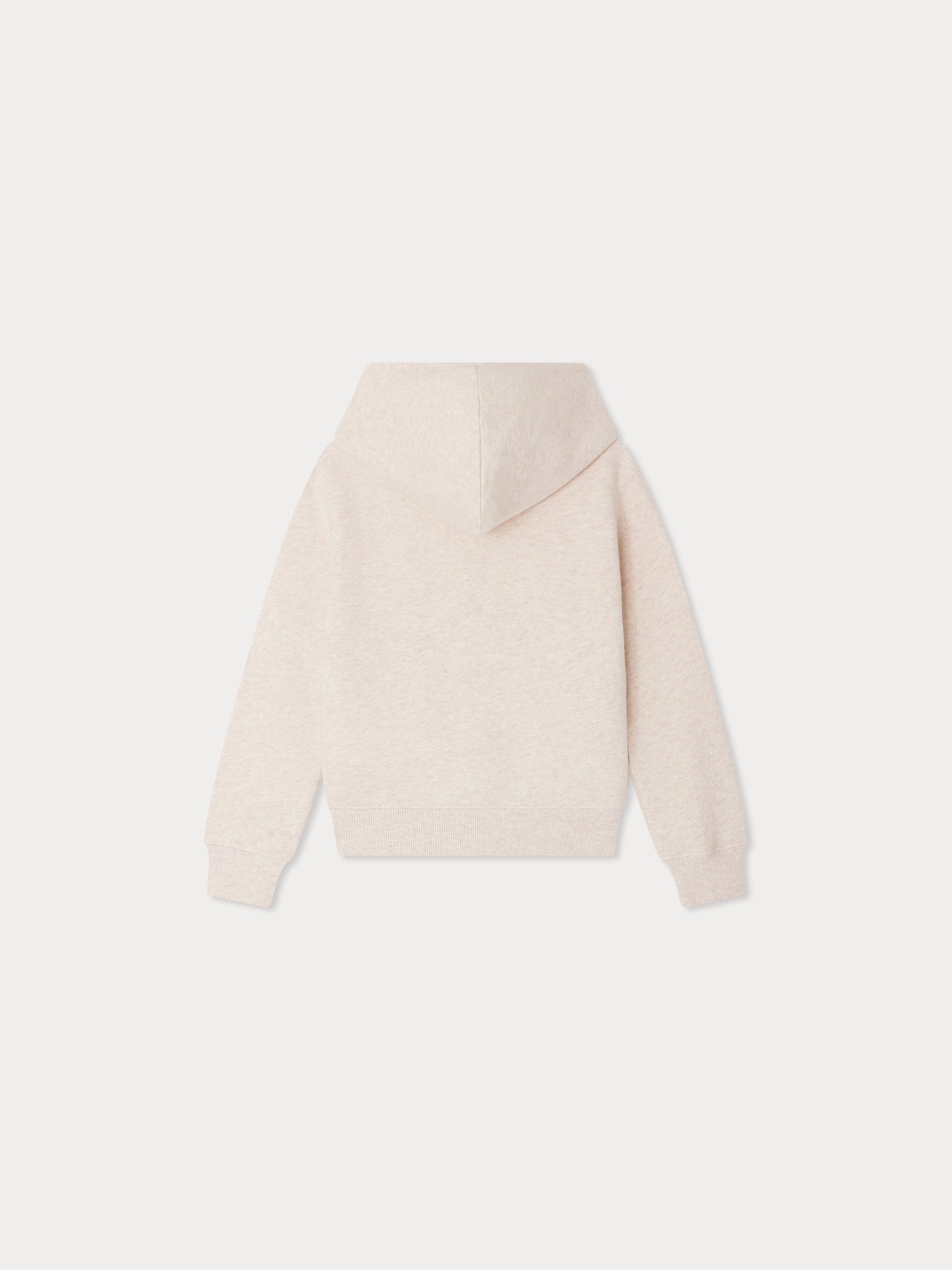 Tita embroidered sweatshirt with pearls and hood