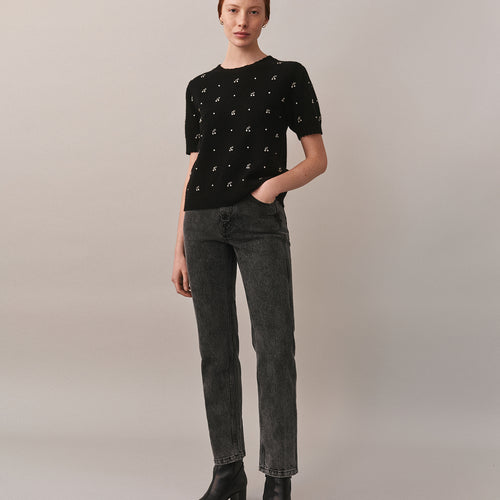 Jasp organic cotton mid-rise jeans