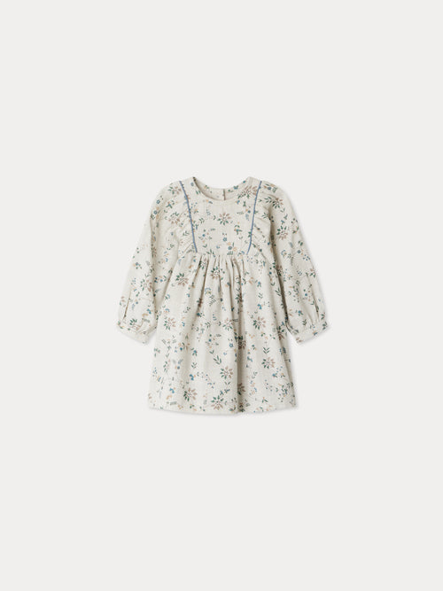 Gaetane dress with floral print