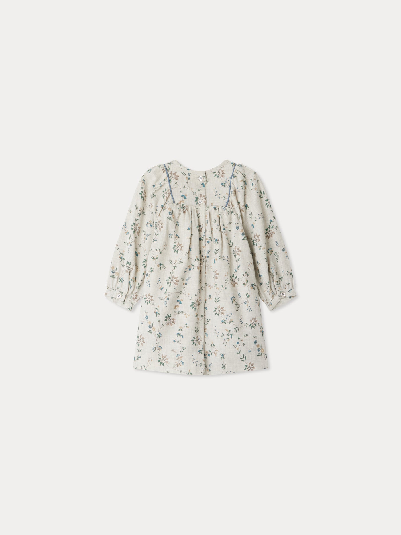 Gaetane-Kleid mit Blumendruck