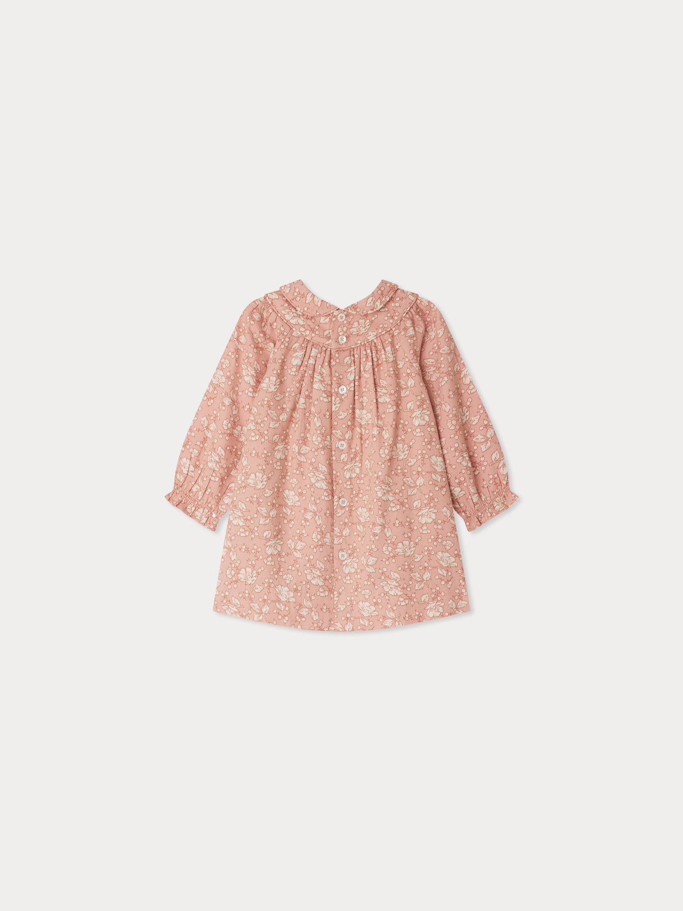 Jeni dress with floral print in organic cotton