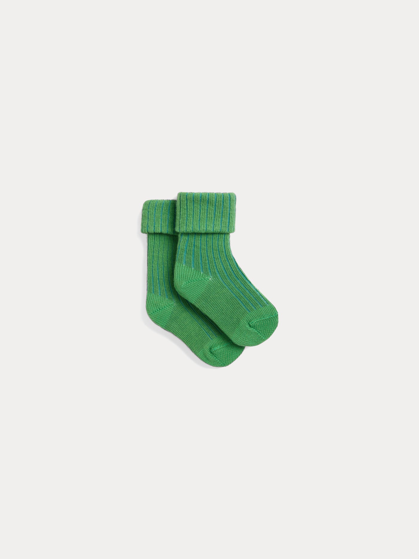 Chaussettes mixtes Gadilson en coton vert