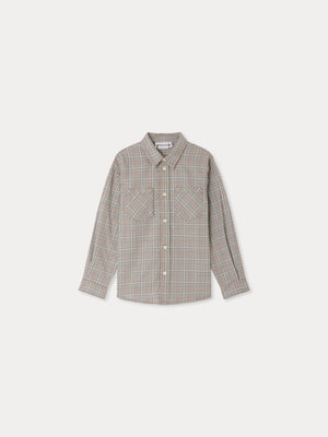 Hemd Altman kariert khaki